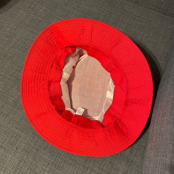 Vintage Neil Smith 90 Kansas City Chiefs Bucket Hat Size MEDIUM - Picture 6 of 7